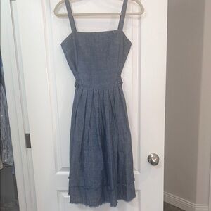 Talbots Blue Denim Dress